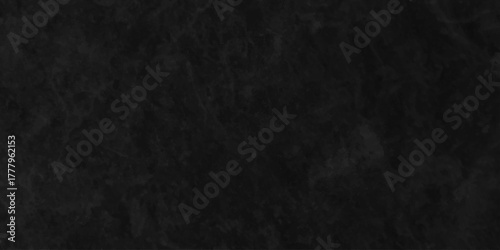 Black grunge old blackboard rough design. stone concrete texture grunge backdrop background anthracite panorama. Elegant illustration vintage black wall.