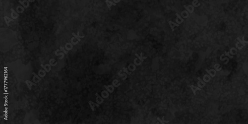 Black grunge old blackboard rough design. stone concrete texture grunge backdrop background anthracite panorama. Elegant illustration vintage black wall.