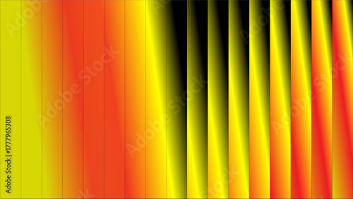 Vibrant abstract background with vertical color gradient stripes and wavy patterns.