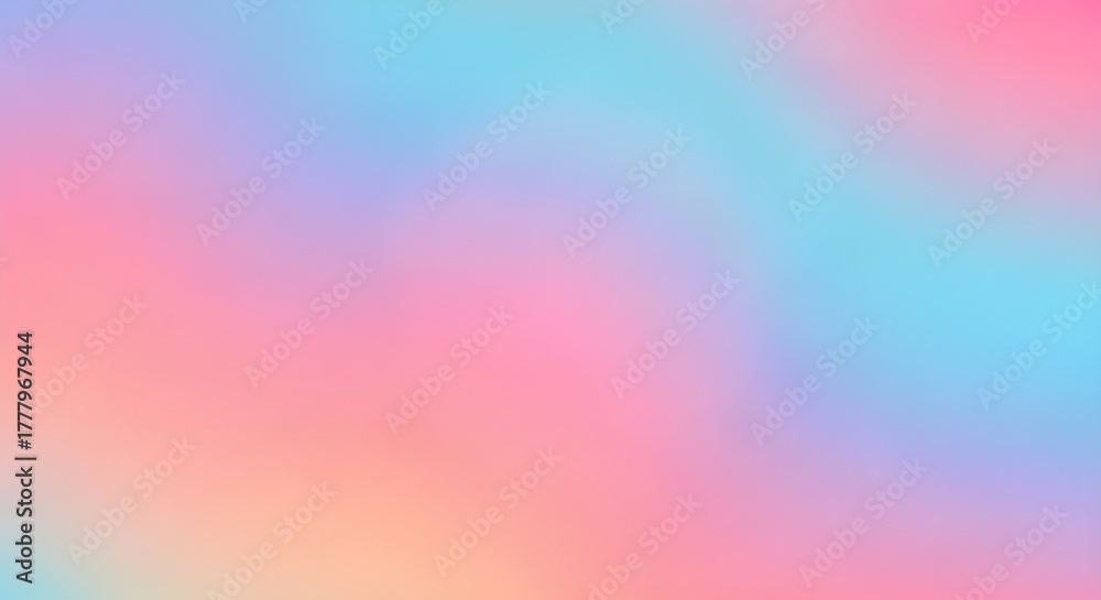 Obraz premium Soft pastel gradient background with subtle pixelated texture and gentle color blending