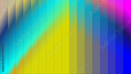 Abstract gradient background with vertical color bars, vibrant and modern design.