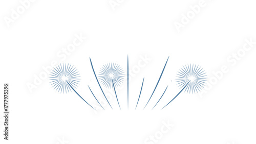 Delicate light blue dandelions with fluffy seed heads on thin stems against a bright white background