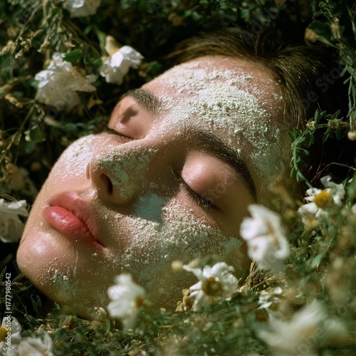 Beauty in Nature Captured During a Peaceful Moment in a Floral Field
