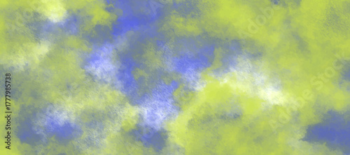 Abstract Yellow and Blue Cloud Texture for Background Design and Creative and Whispering Violet Abstract Textures.