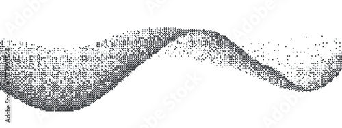 Game dither with fade and pixel for dot or videogame. Bit gradient with arcade and bitmap and dither. Game fade effect and overlay vector wavy with abstract art bg for noise duotone pattern or.