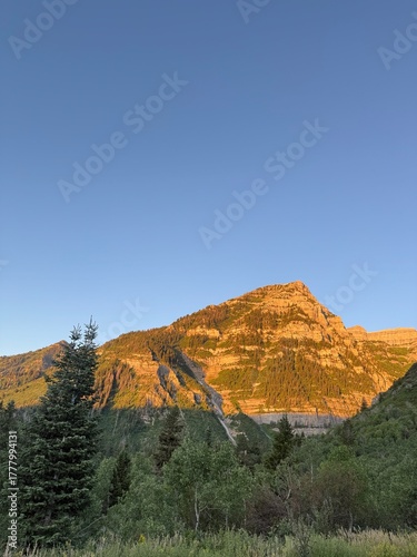 mountain landscape in autumn