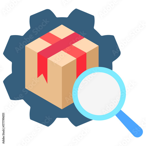 Data Analytics Icon, Mini Illustration Relate To Industry 4-0, Modern Industry. Use For Modern Concept, Ui, Ux Web And App Development.