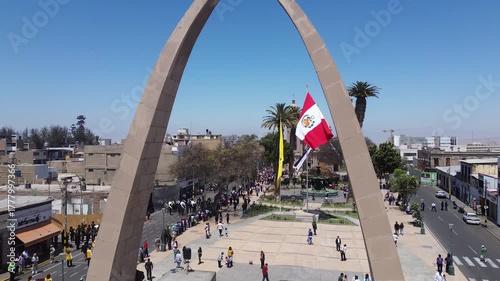 Toma áerea de Tacna, Perú