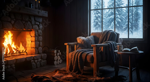 Cozy Winter Cabin Retreat