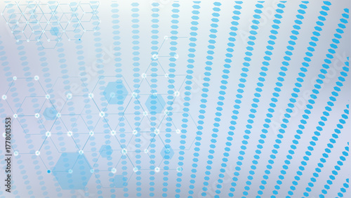 Abstract Geometric Network Connections Keywords: abstract, geometric, Futuristic