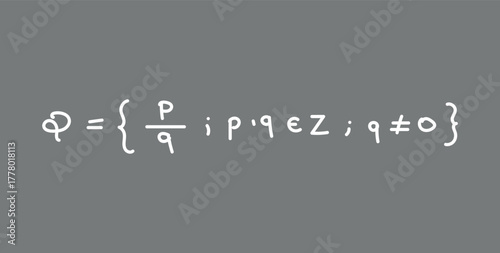 Rational Numbers Formula in Mathematics.