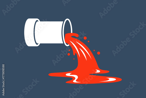 Sewage icon. simple vector icon. Vector illustration