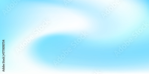 Sky blue gradient background in Abstract style. Vector illustration