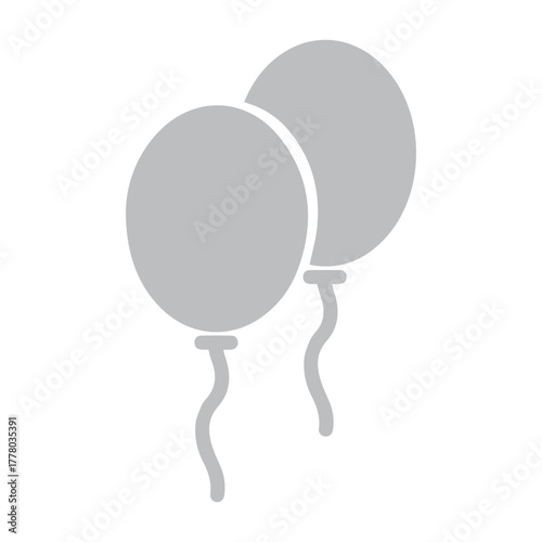 Gray Balloons
