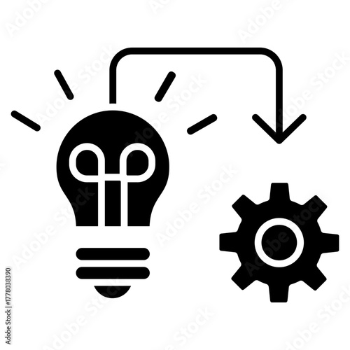 Implementation Glyph Icon