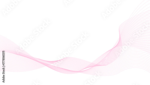 ゆらゆら流れる抽象的な波の背景イメージ 素材 ウェーブ