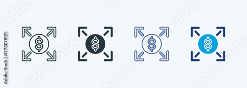 Redistribute Multiple Style Icon Collection