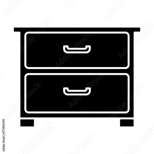 drawer glyph icon