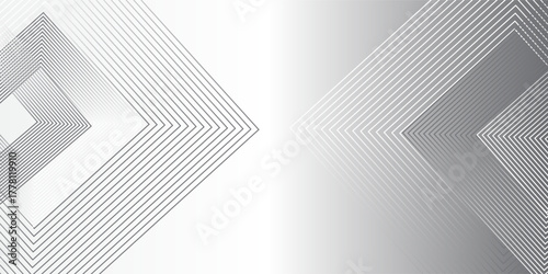 modern geometric design with a pattern of parallel lines that form two symmetrical triangles facing each other in the center of the field