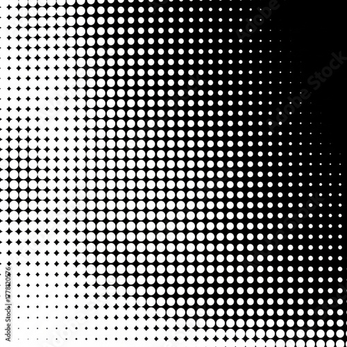 Halftone Dotted Pattern Background – Abstract Geometric Perforated Texture
