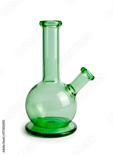 Green Glass Bong