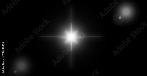 Sparkling light effects, lens flares