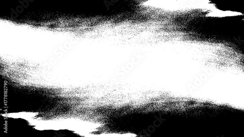 Abstract black and white grunge texture with copy space
