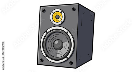 Bold Cartoon Speaker for High Fidelity Audio Entertainment Experience