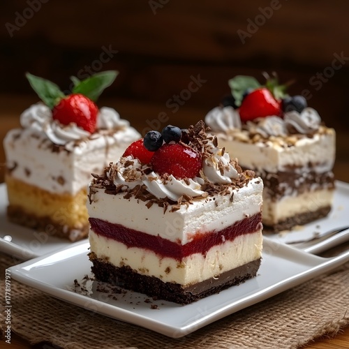 postres deliciosos crema, generation AI 