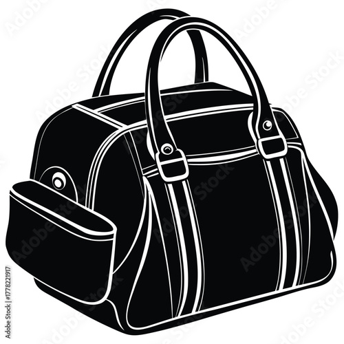 diaper-bag--isolated-on-pure-white-background--.eps
