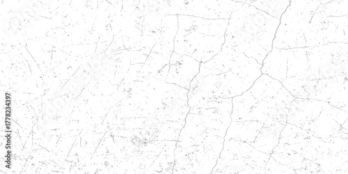 Old white painted wall texture, a vintage surface with rough, cracked, gray concrete and grunge cement pattern for a background design