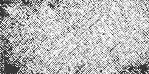 Brown, rough, seamless metal wire fence texture and woven burlap fabric pattern background