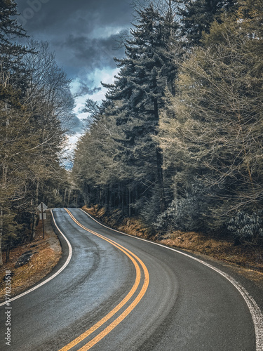 road in the mountains