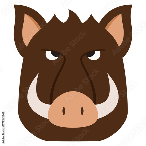 boar head illustration
