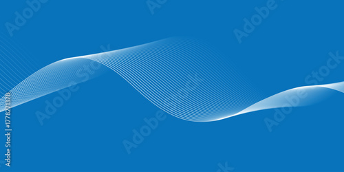 abstract creative blue white blend effect for background, banner, poster.