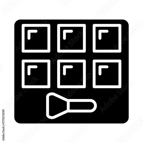 eyeshadow pallette icon