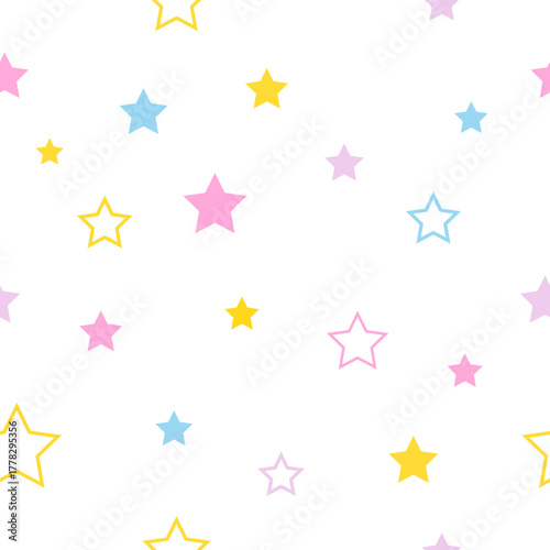Starry sky pattern, Web seamless background