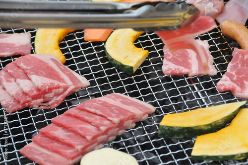 美味しそうなバーベキュー