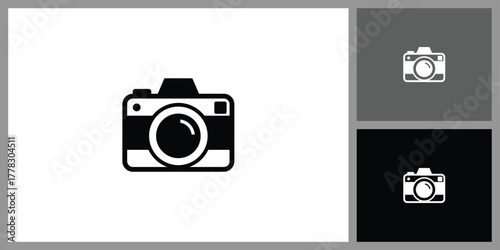 Simple Camera Icon for Photography