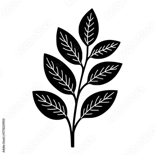 Minimalist Black Skull Silhouette White Background