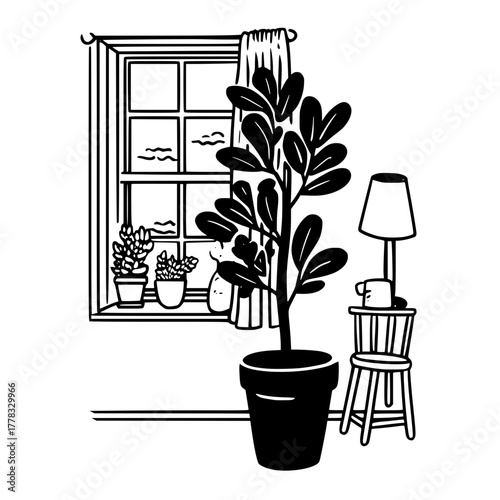 Modern Sleek Bicycle Against Dark Background