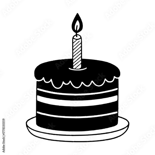 Minimalist Black and White Womens Shoe with Strap