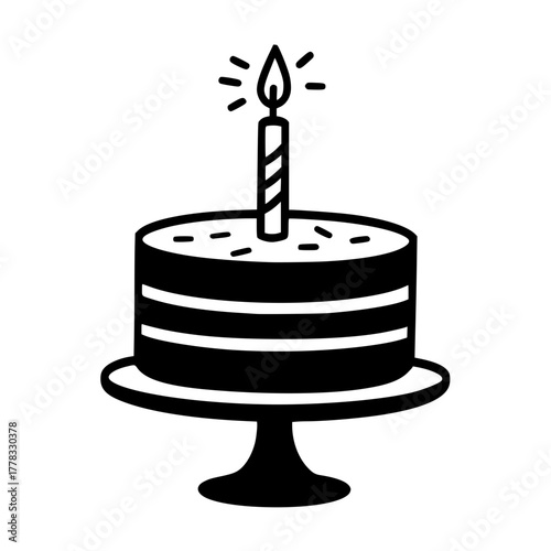 Minimalist Blackandwhite Calm Facial Illustration