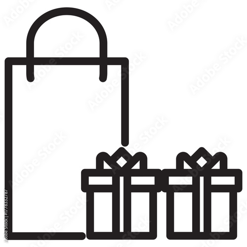 Gift Outline Icon