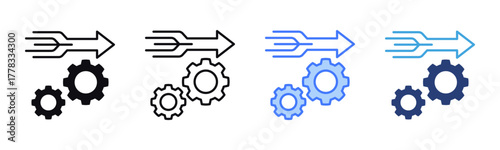 Streamlining icon sheet multiple style collection
