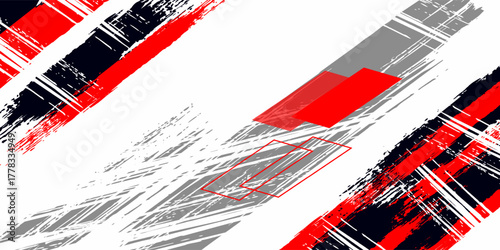 A vector graphic depicting abstract stripe racing designs suitable for vehicle decal wraps, race cars, rally vehicles, adventure themes, and livery designs