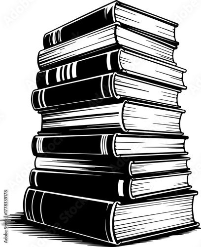 lion on mountain silhouette vector illustration