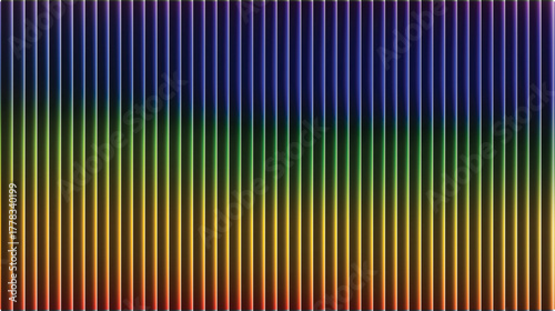 Reeded glass gradient with teal and navy ripple waves, luminous distortion, smooth abstract blur, vertical displacement, futuristic soft texture.
