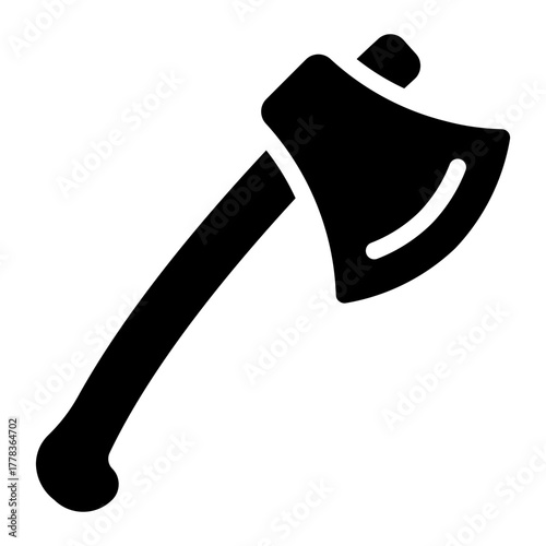 axe glyph icon