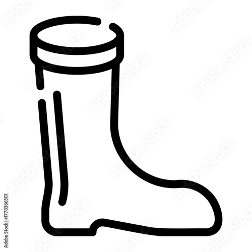 footwear line icon